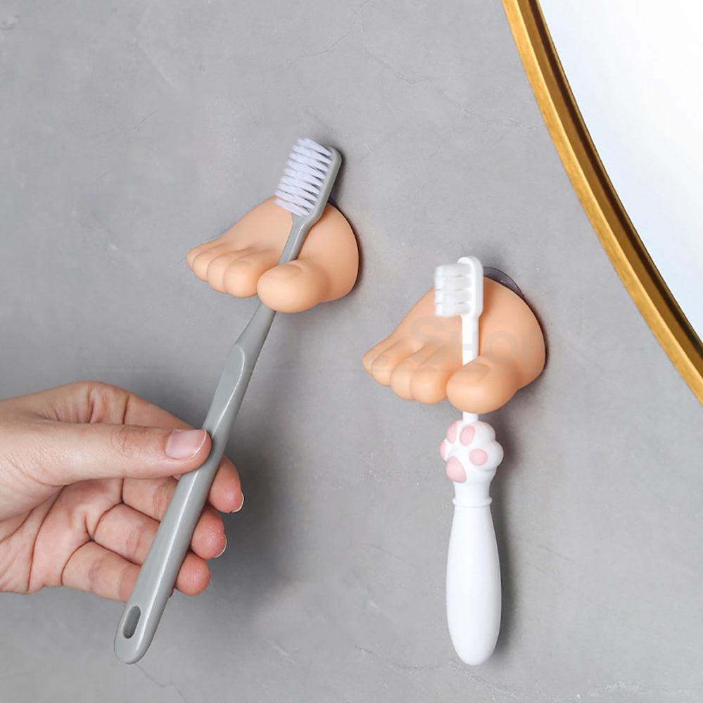 Playful Novelty Pooping Dog Butt Toothpaste Topper - Funny Bathroom Accessory
