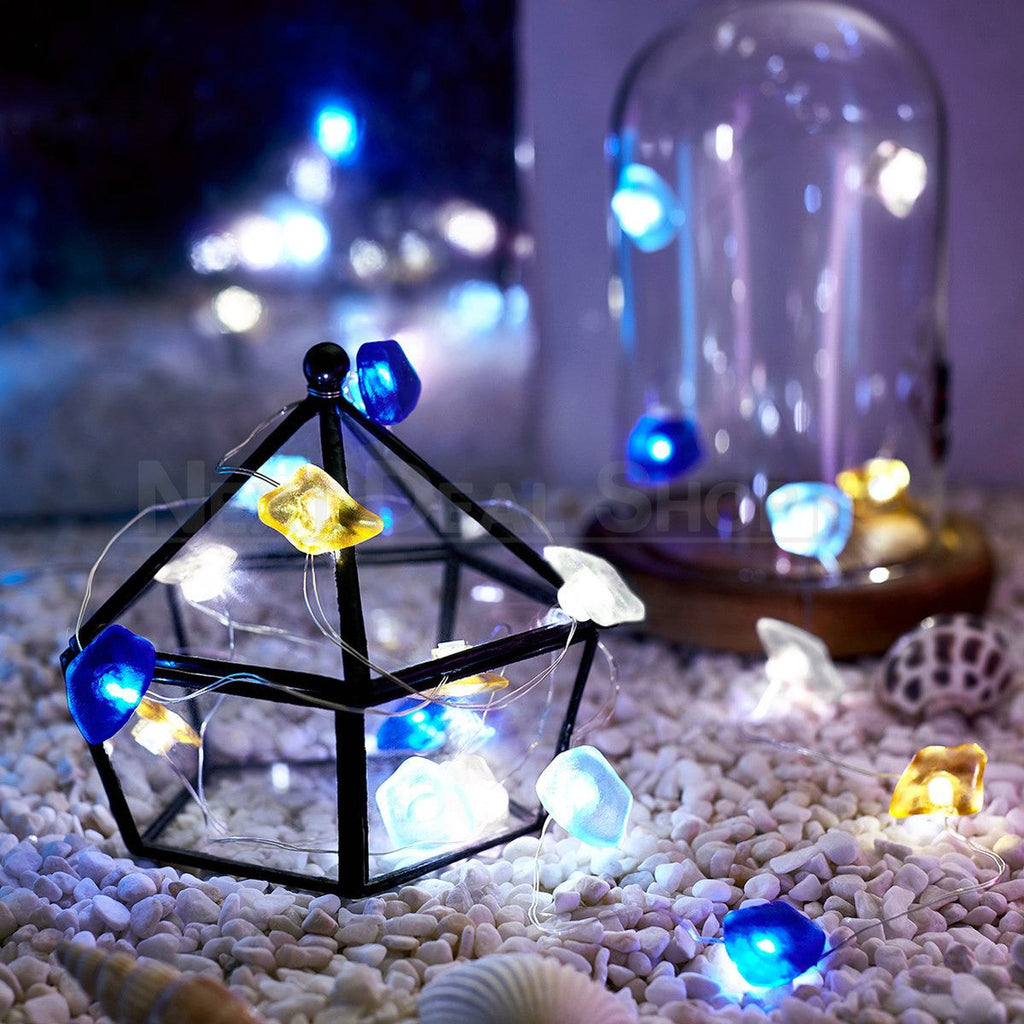 Sea Glass Decorative Lights (w/ Remote Control)