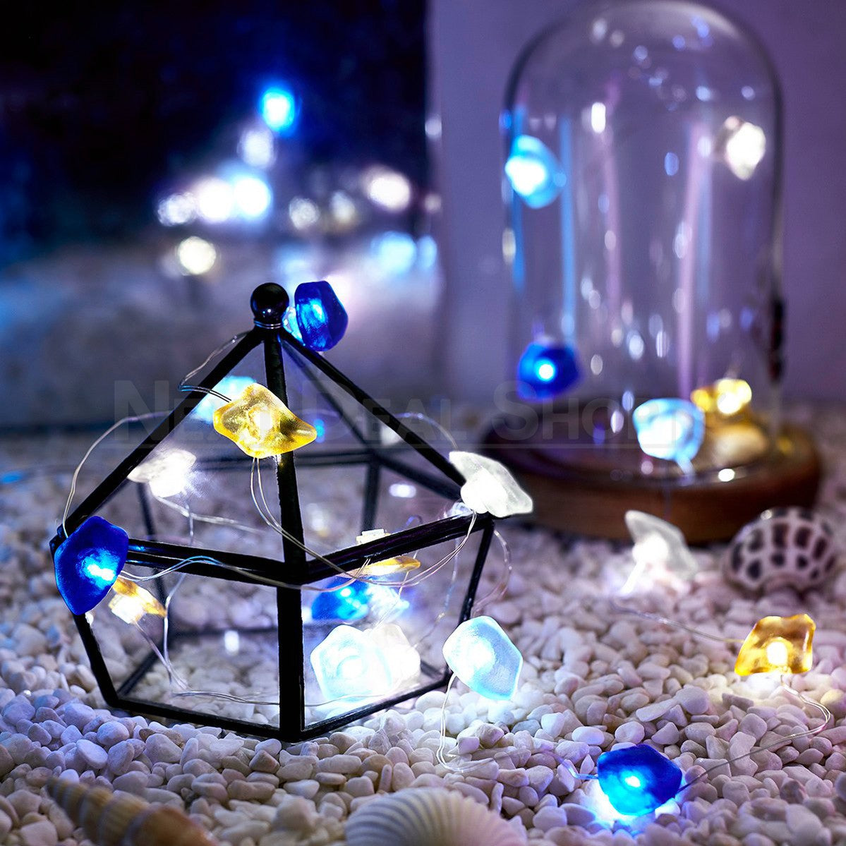 Sea Glass Decorative Lights (w/ Remote Control)